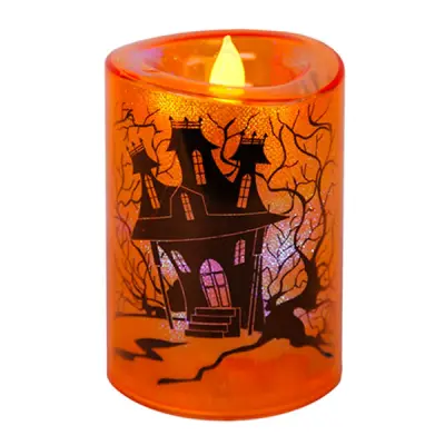 LED-Ljus Halloween Spökhus