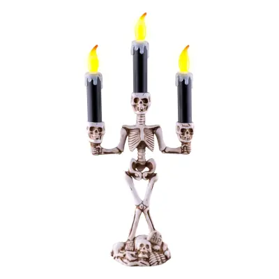 LED Skelett Kandelaber