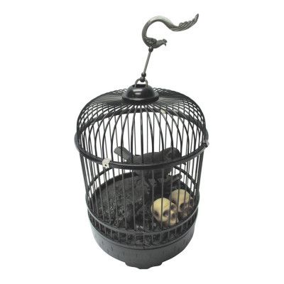 Animerad Korp i Bur med Ljud & Ljus