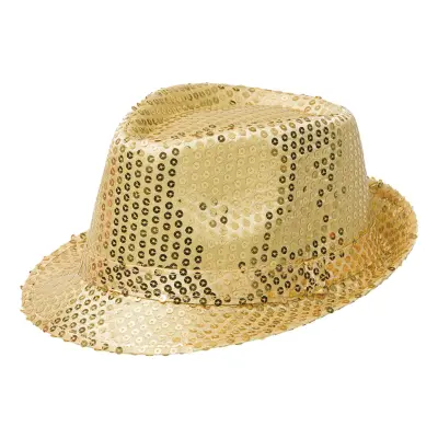 Paljetthatt Guld - One size