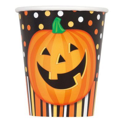 Pappersmuggar Glad Halloween - 8-pack
