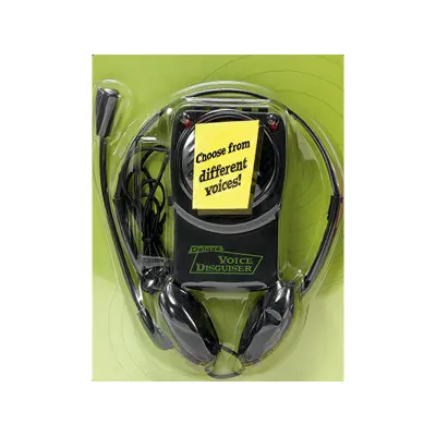 Röstförvrängare med Headset