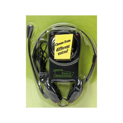 Röstförvrängare med Headset