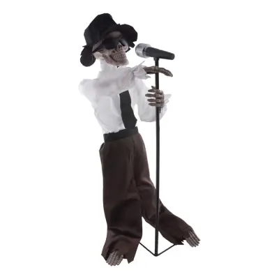 Sjungande Skelett med Rörelse