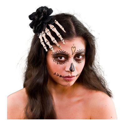 Skeletthand Hårklämma