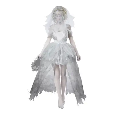 Spökbrud Maskeraddräkt - X-Large