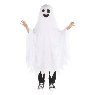 Spöke Klassisk Barn Maskeraddräkt - One size