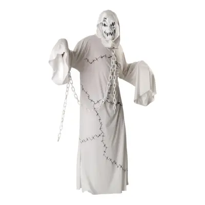 Spöke med Kedja Maskeraddräkt