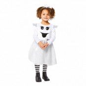 Spökklänning Barn Maskeraddräkt - Small (4-6 år)