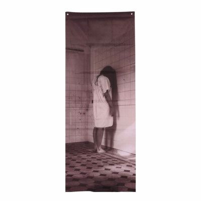 Spöklik Flicka Dörrdekoration