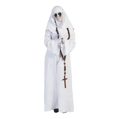 Spöknunna Vit Maskeraddräkt - Small