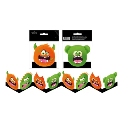 Spökrad Halloweenmonster