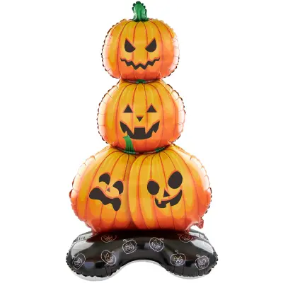 Stående Folieballong Pumpor Halloween 84x158cm