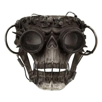 Steampunk Skelett Mask