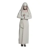Spöknunna Beige Maskeraddräkt - Medium