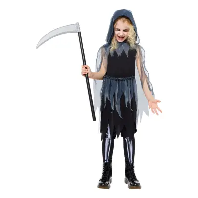 Vålnad Klänning Barn Maskeraddräkt - X-Small