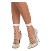 Vita Nätstrumpor Deluxe - One size