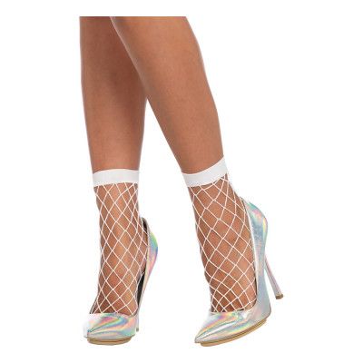 Vita Nätstrumpor Deluxe - One size