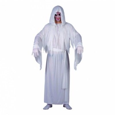 Vitt Spöke Maskeraddräkt