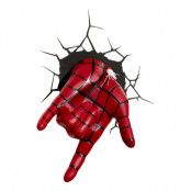 Spiderman Hand 3D Vägglampa