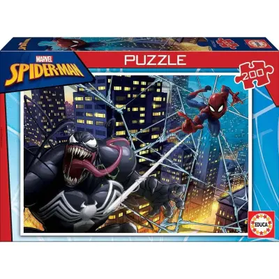 Educa Spiderman Pussel 200 bitar - Spiderman -  Leksaksaffären
