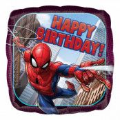 Folieballong Spider-Man Happy Birthday