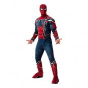 Iron Spiderman Deluxe Maskeraddräkt - Standard