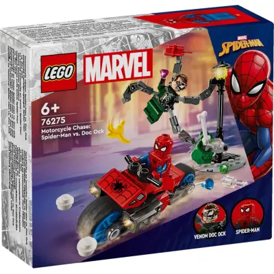 LEGO Marvel Motorcykeljakt: Spider-Man mot Doc Ock 76275