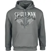 Marvel Spider Man - Marvel Luvtröja - Spider Man Sketch - S XXL - för Herr - skiffer