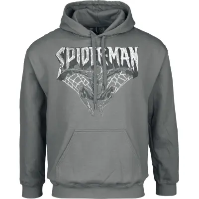 Marvel Spider Man - Marvel Luvtröja - Spider Man Sketch - S XXL - för Herr - skiffer