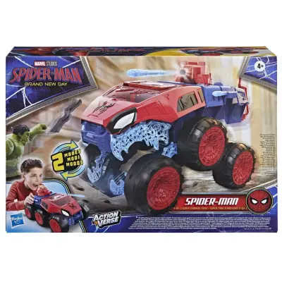 Marvel Spiderman ActionVerse 2-in-1 Super Chompin Tank - Marvel -  Leksaksaffären