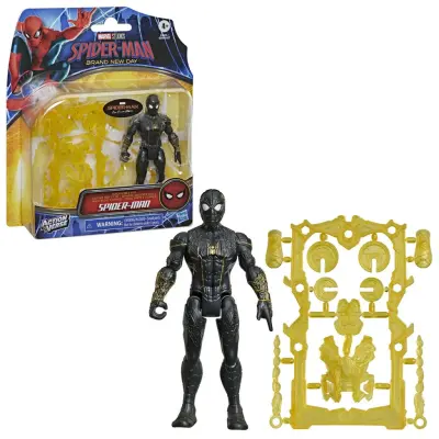 Marvel Spiderman BND ActionVerse Figur Spiderman (Black&Gold Suit) - Marvel -  Leksaksaffären