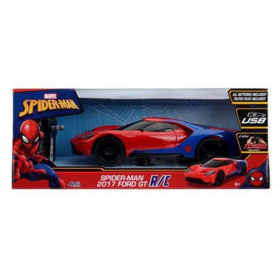 Marvel Spiderman Radiostyrd 2017 Ford GT 1:16