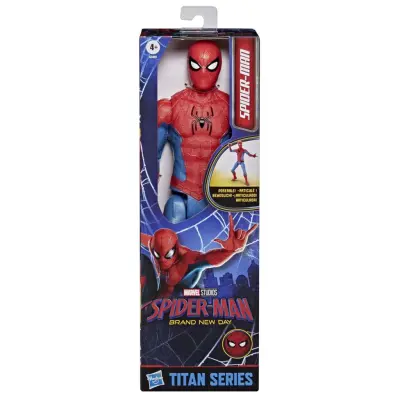 Marvel Spiderman Titan Series Figur Brand New Day - Marvel -  Leksaksaffären