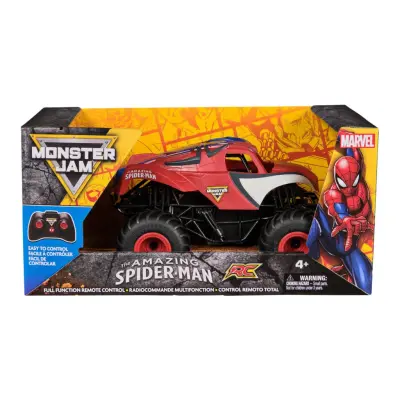 Monster Jam RC Radiostyrd Spiderman 1:24 - Monster Jam -  Leksaksaffären