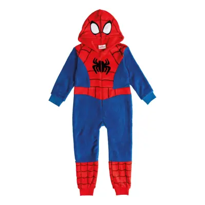Onesie Spiderman Barn Maskeraddräkt - X-Small