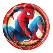 Papperstallrikar Spider-Man Homecoming - 8-pack