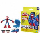 Play-Doh Marvel Spiderman med lera