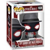 Spider-Man - 2 - City Sounds Suit Miles Morales Vinyl Figur 1028 - Funko Pop! - Funko Shop Europe