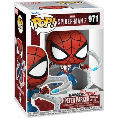 Spider-Man - 2 - Peter Parker Suit Advanced Suit 2.0 vinylfigur 971 - Funko Pop! - Funko Shop Europe