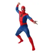 Spider-Man Deluxe Maskeraddräkt - Standard