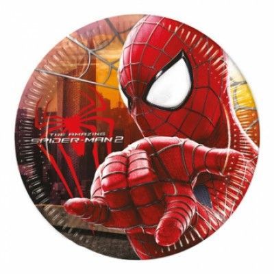 Spiderman Assietter - 8-pack