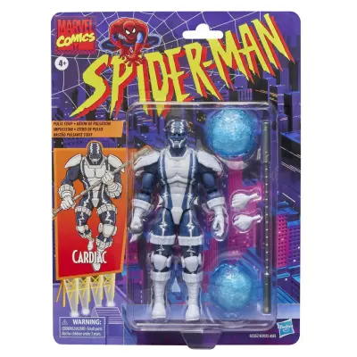 Spiderman Cardiac Retro Figur - Spiderman -  Leksaksaffären