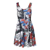 Spiderman Comic Book Klänning - Small