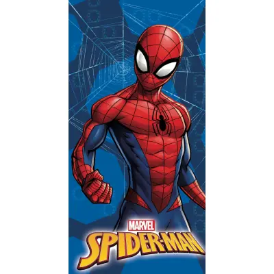 Spiderman Handduk 70x140 cm - Spiderman -  Leksaksaffären