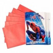 Spiderman Inbjudningskort - 6-pack