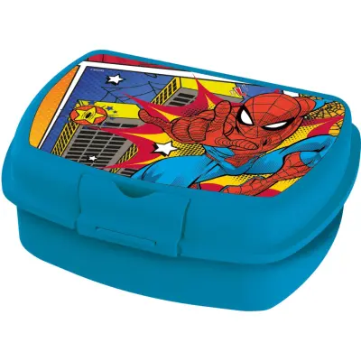 Spiderman Matlåda Blå - Spiderman -  Leksaksaffären