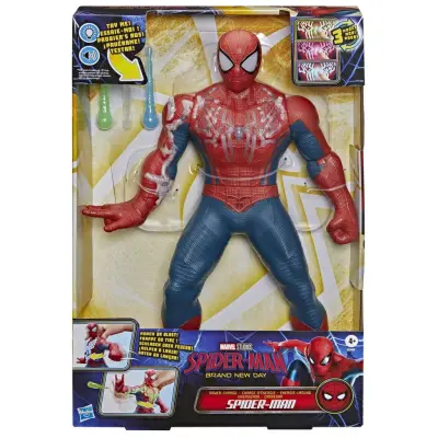 Spiderman Power Charge figur 35cm - Marvel -  Leksaksaffären