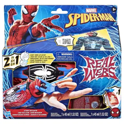 Spiderman Real webs Ultimate Web Blaster - Spiderman -  Leksaksaffären