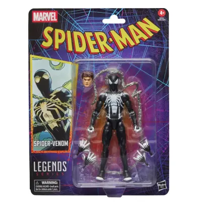 Spiderman Spider-Venom Retro Figur - Marvel -  Leksaksaffären